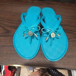 Tory Burch Women's Blue Sandals. Like NEW